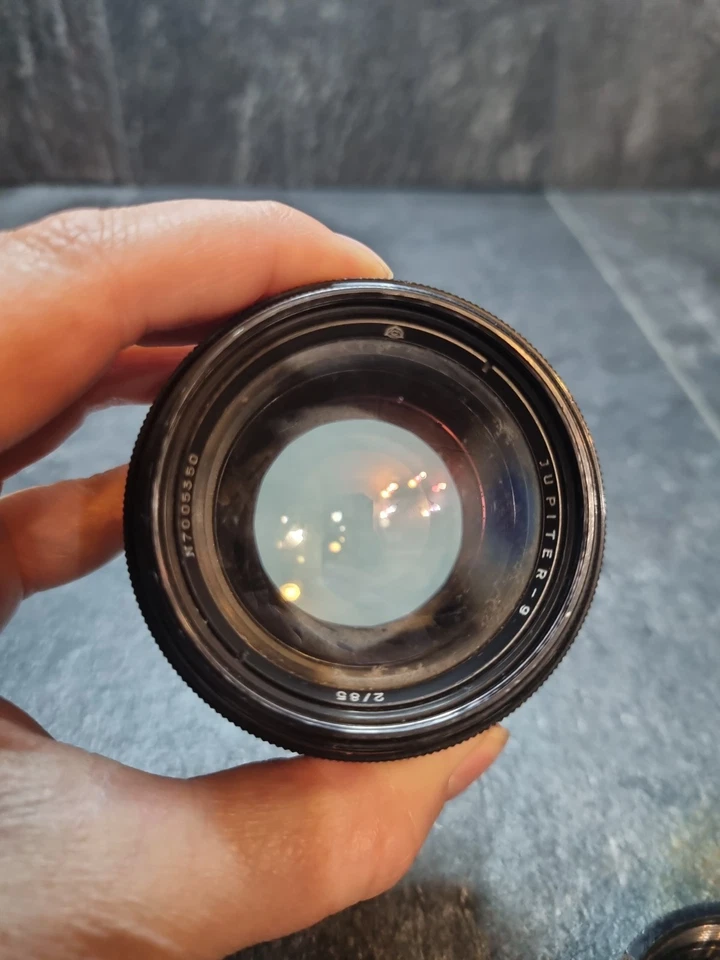 Jupiter-9 85mm f/2 Portrait Lens – M42 Mount – Soviet Vintage - Image 1 of 4