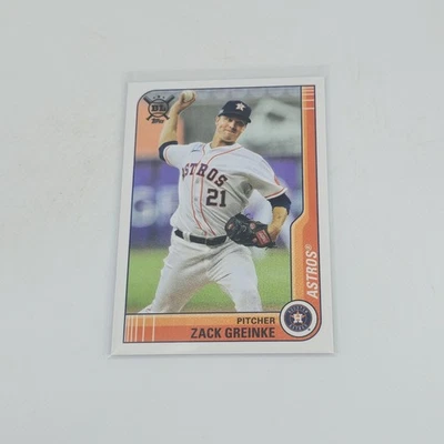 2021 Topps Big League #150 Zack Greinke Houston Astros - Image 1 of 2