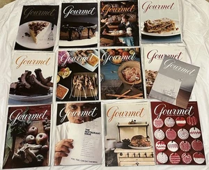Gourmet Magazine 2006 Complete Lot of 12 January-December incl. Restaurant Issue - Picture 1 of 11