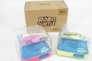ZURU Robo Turtle Robot Galleggiante Acqua Giocattolo Set di 2 Tartarughe Verde Rosa - Foto 1 di 2