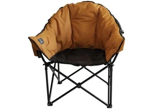 KUMA Outdoor Gear 433-KM-LBCH-SB Lazy Bear Campingstuhl - Sierra/Schwarz - Bild 1 von 4