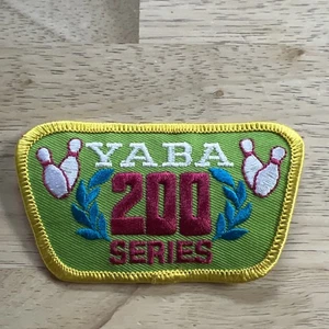 YABA 200 SERIE VINTAGE JUGEND BOWLING PATCH. Nos - Bild 1 von 8