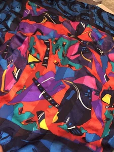 Pierre Balmain paris abstract Print 100% Silk Scarf Made In Italy Vtg Designer - Picture 1 of 4