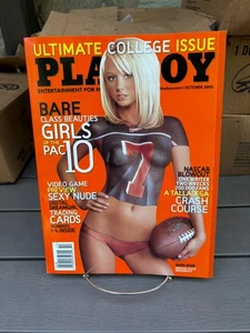Used Vintage Playboy Magazine 2005 October Amanda Paige Girls of PAC 10 - Picture 1 of 1