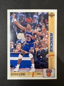 Baloncesto Patrick Ewing New York Knicks 1991-1992 Upper Deck #343 (nuevo) - Imagen 1 de 3