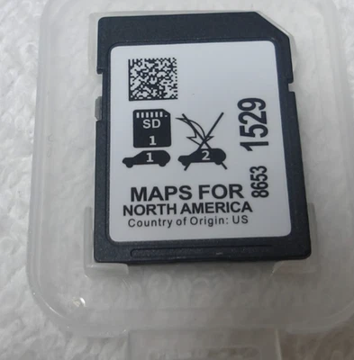 Navigation SD Card 8653 1529, Maps of North America - Image 1 of 2
