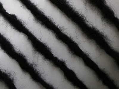 F10 (60€/kg) 400g SUPERSOFT KID MOHAIR / MERINO SCHWARZ (1,3) Zwirn Wolle Strick - Bild 1 von 3