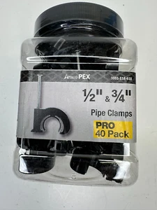 Apollo 1/2" und 3/4" 2 in 1 PEX Rohr J-Haken Rohrstütze Pro Pack (40er Pack) - Bild 1 von 3
