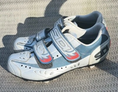 Женские велосипедные туфли для горного велосипеда SIDI MTB Blaze Silver 39 евро США 7 - Изображение 1 из 4