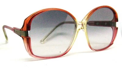 Gafas de sol Ray-Ban EE. UU. NOS Vintage años 70 B&L Auna Butterfly StL 34 azules intercambiables Foto 1 de 4