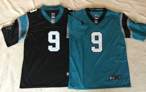 Nike Onfield Bryce Young #9 Carolina Panthers Full Stitched Jersey Teal BlackNWT - Picture 1 of 41