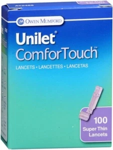 Unilet GP Ultralite Lancets 28G Ultra-Thin 100 Ct - Picture 1 of 1