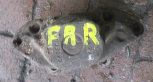 BENTLEY MULSANNE TURBO 1985 FRONT RIGHT TRAILING BRAKE CALIPER - Picture 1 of 3