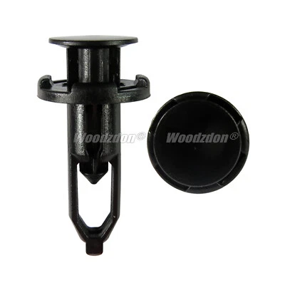 100 Pcs Plastic Rivet Fastener Clip Retainer For Toyota For Scion Bumper Grille Foto 1 de 4