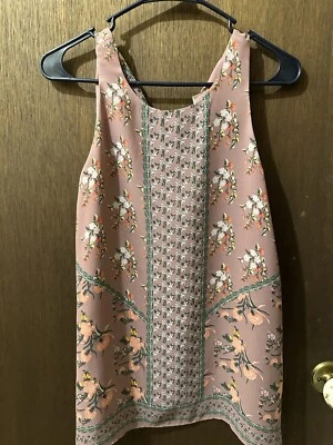 Top Max Studio Damas Elegante Modesto Cuello Redondo Oficina Ropa Shell Cami Talla X Pequeño Foto 1 de 3