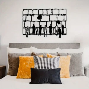 Stunning Modern Metal Wall Art– Weather-Resistant Decor For Indoor Indoor - Afbeelding 1 van 7