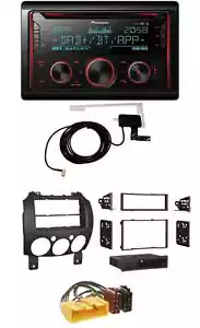 Pioneer 2DIN MP3 DAB USB CD Bluetooth Autoradio für Mazda 2 (ab 2007) - Bild 1 von 8