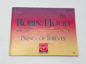 Robin Hood Prince Of Thieves Nintendo NES Instruction Booklet Manual USA - Picture 1 of 4