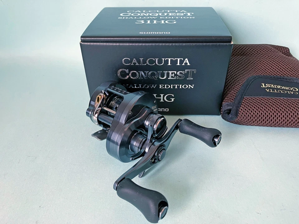 Shimano 24 CALCUTTA CONQUEST SHALLOW EDITION 31HG Left Baitcasting New in Box - Image 1 of 4