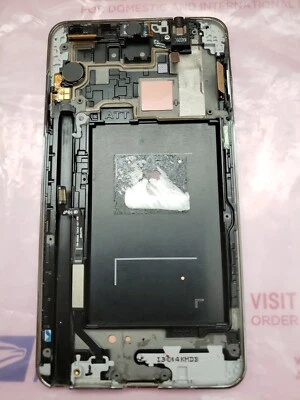 Para Samsung Galaxy Note 3 SM-N900A ATT LCD quebrado tela sensível ao toque/quadro, SOMENTE PEÇAS - Imagem 1 de 4