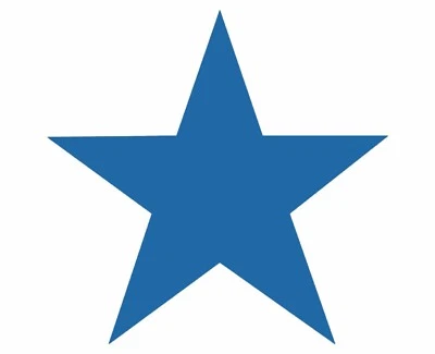 Pegatina estrella 5 puntos - Compre 1 y obtenga 1 gratis - Calcomanía estrella de vacaciones - Elige el color del tamaño Foto 1 de 2