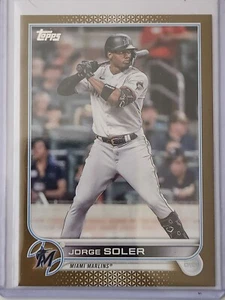 Jorge Soler 2023 Topps Update Gold Parallel 1722/2023 Miami Marlins #US257 - Bild 1 von 14