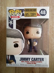 Funko Pop! Icons American History President Jimmy Carter #48 NIB - Picture 1 of 6