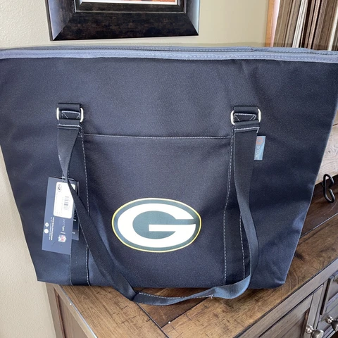 Oniva Green Bay Packers Water Resistant Tahoe XL Cooler Tote Handbag NWT Cover