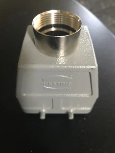 Harting Heavy duty power connector HAN 10 ES.M Top Hood - Picture 1 of 2