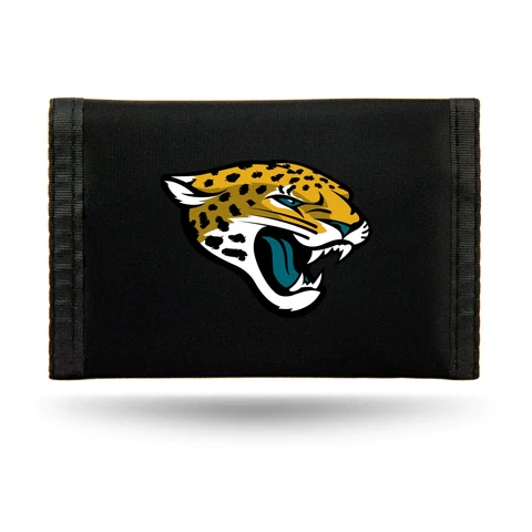 NFL JACKSONVILLE JAGUARS WALLET NYLON TRIFOLD NEW Cover