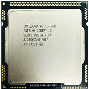 USED Intel i5-650 CPU 3.20 GHz Dual Core Processor 1333 MHz SLBTJ - CPU only