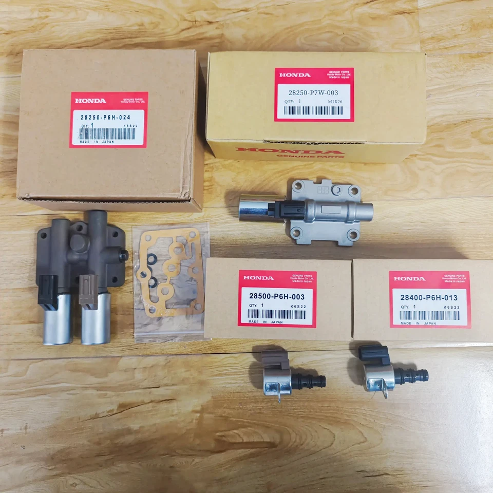 OEM Transmission Solenoid Kit For Honda Odyssey Accord Pilot TL MDX 28250P7W003 - Image 1 of 4
