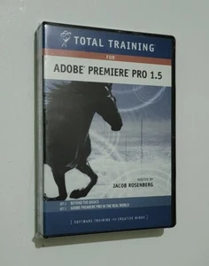 TOTAL TRAINING FOR ADOBE PREMIERE PRO 1.5 Set 2 & 3 By JACOB ROSENBERG DVD - Picture 1 of 5