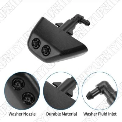 LR003851 Boquilla de lavado de faros delanteros izquierdos para Land Rover LR2 2008-2013 Foto 1 de 4