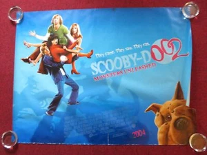 SCOOBY-DOO 2: MONSTERS UNLEASHED UK QUAD (30"x 40") ROLLED POSTER 2004 - Picture 1 of 9