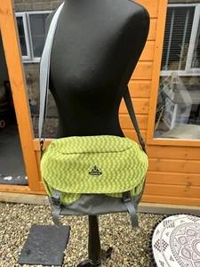 Vaude Green Grey Cross Body Satchel Bag - Picture 1 of 6