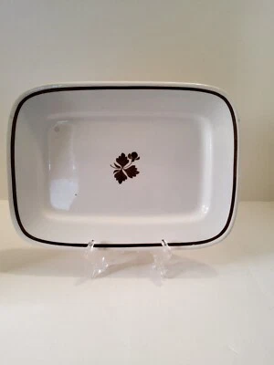 England Ironstone China Tea Leaf Platter Alfred Meakin Vintage - Image 1 of 4