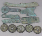 11 pcs Chinese Collect rare old Knife coins +other Ancient money coins