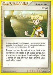 2x (pok-SW-124) Rival (U) Pokemon D&P Secret Wonders Card # 124 - Picture 1 of 1