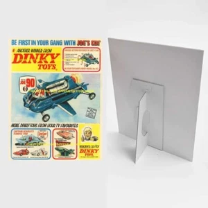 DINKY TOYS JOE 90 CAR TOY SHOP LARGE A4 ADVERTISING STAND.1ST GENERATION COPY. - Picture 1 of 19