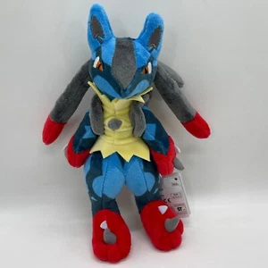 Mega Lucario Plush Soft Toy Doll Stuffed Animal Teddy 10" - Picture 1 of 3