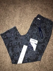 NWT Women's Bandolino Size 4 Millie Curvy Capri Jeans With Stretch - Picture 1 of 9