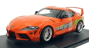 Solido 1/18 Scale S1809006  - 2024 Toyota GR Supra Tribute - Orange - Picture 1 of 5