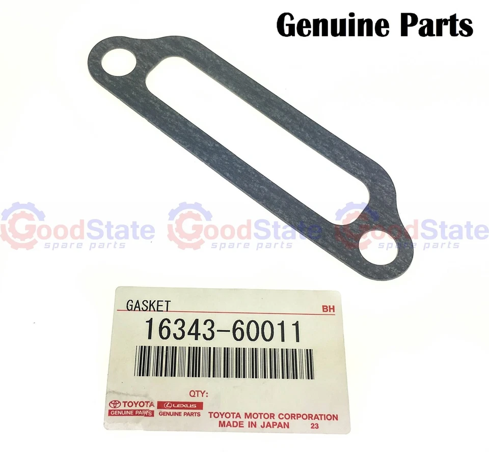 Genuine LandCruiser FJ40 2F 4.2 Petrol Thermostat Housing Gasket to Head - Image 1 of 1
