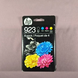HP 923 CMYK Original Ink Cartridge 4-Pack, Average cartridge yields 500 standard - Afbeelding 1 van 3