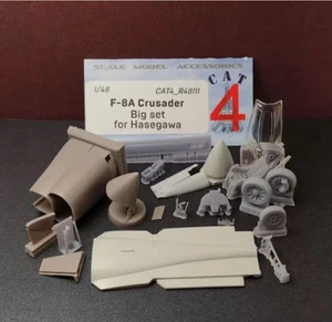 F-8A Crusader Big set Hasegawa - CAT4  R48111 skala 1/48 - Imagen 1 de 1