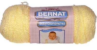 Пряжа Bernat Baby Coordinates 615 Lemon Custard 6 унций помпадур акриловый нейлон - Изображение 1 из 4