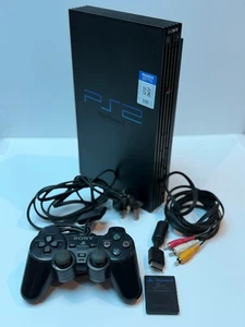 Sony PlayStation 2 Black Console | SCPH-39003 | Tested Working | Fast Delivery - Picture 1 of 8
