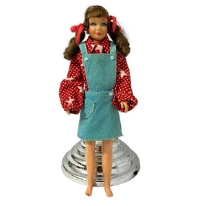 Bambola Skipper Vintage Mattel Mod Barbie Piega Gamba TNT Salsiccia Riccioli Trecce - Foto 1 di 12