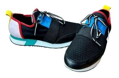 Tenis Steve Madden para mujer talla 8,5 antiguos de caña baja bloques de color Foto 1 de 4